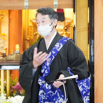 護念寺のご住職